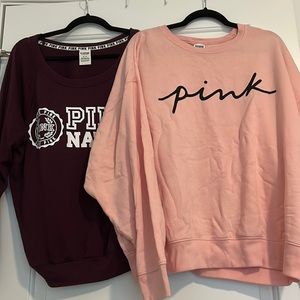 PINK Sweatshirt Set